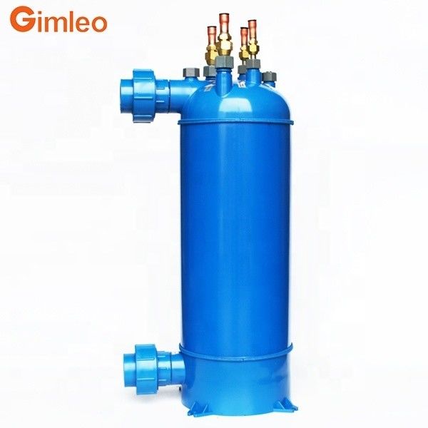 Titanowe cewki PVC Shell Woda do wody Wymiennik ciepła do energii Kotel basenowy