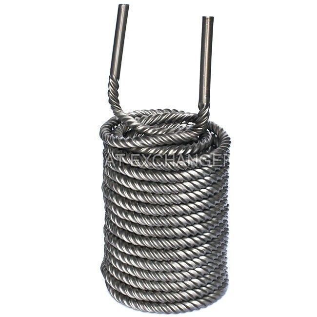 Tabela TA1 Titaniumowa cewka chłodząca 9,52 mm 12,7 mm 16 mm 19 mm do przenoszenia ciepła