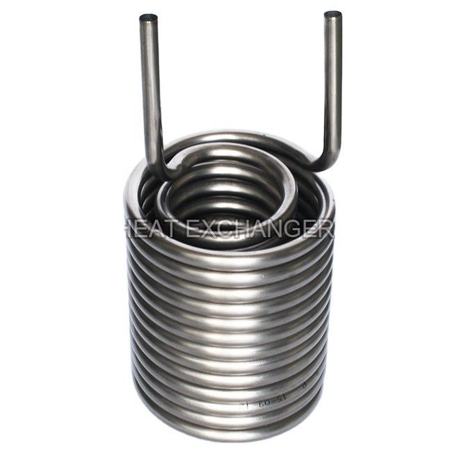 Tabela TA1 Titaniumowa cewka chłodząca 9,52 mm 12,7 mm 16 mm 19 mm do przenoszenia ciepła