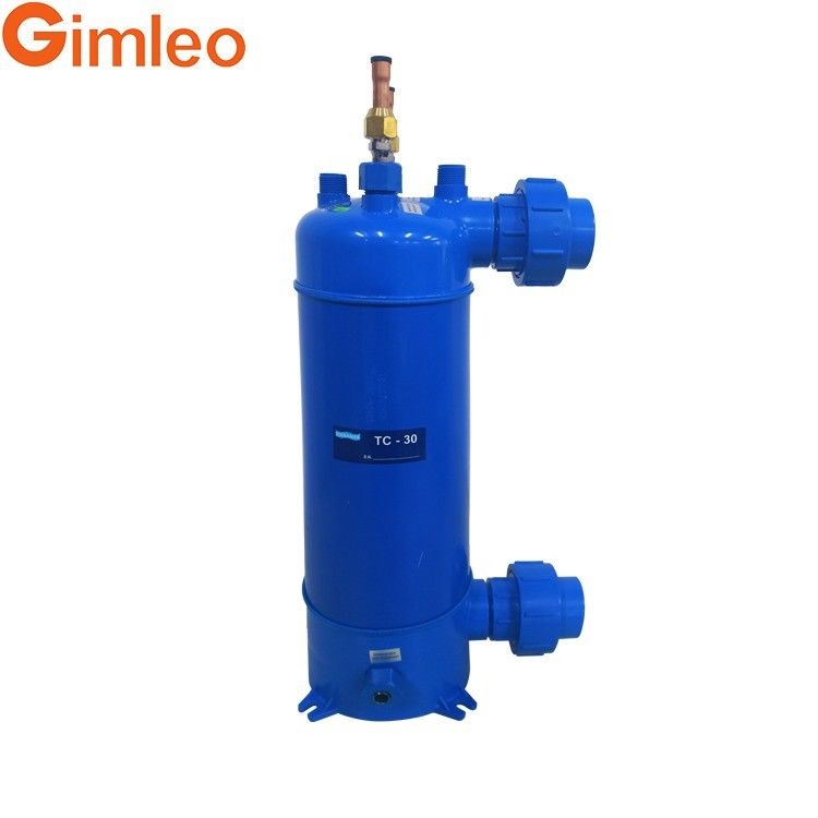 MHTA-3 Tytanowy wymiennik ciepła z powłoką PVC / 12,7 łącznik chłodniczy