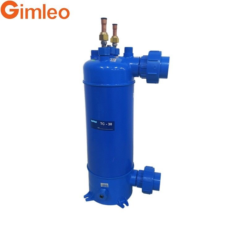 MHTA-3 Tytanowy wymiennik ciepła z powłoką PVC / 12,7 łącznik chłodniczy