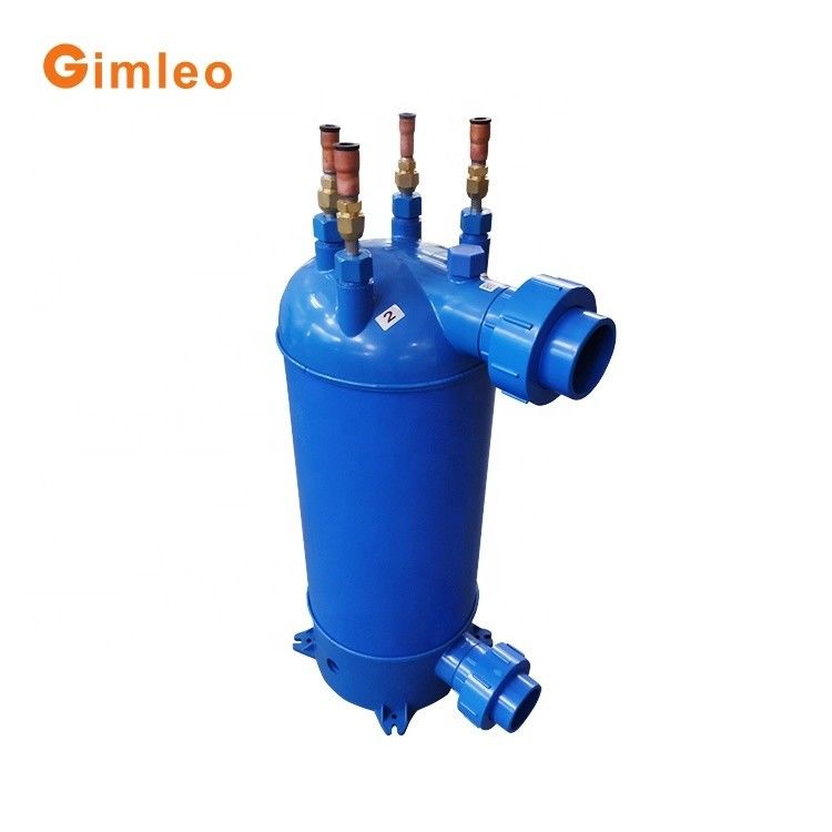 Tytanowa rurka PVC Shell Pool Heat Exchanger dla basenu Pumpy cieplnej MHTA-15