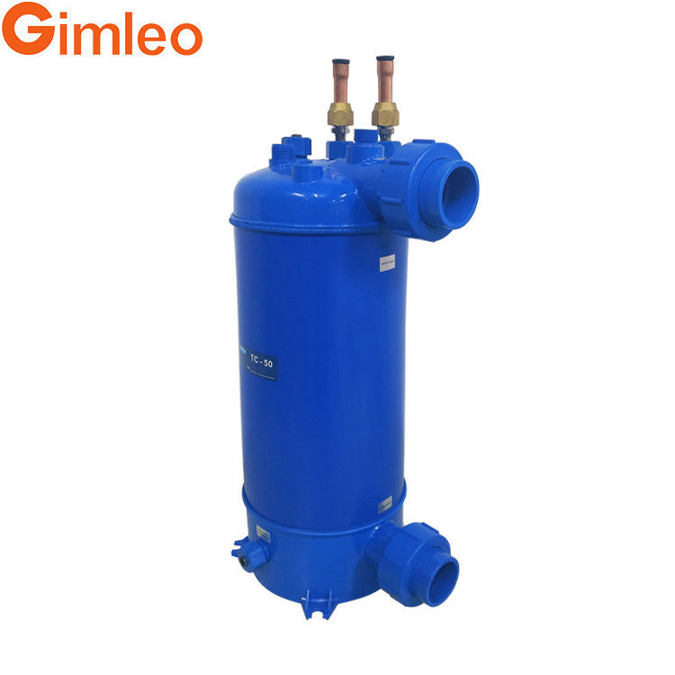 MHTA-7 Wkręcona rurka tytanowa Pvc Shell wymiennik ciepła dla basenu