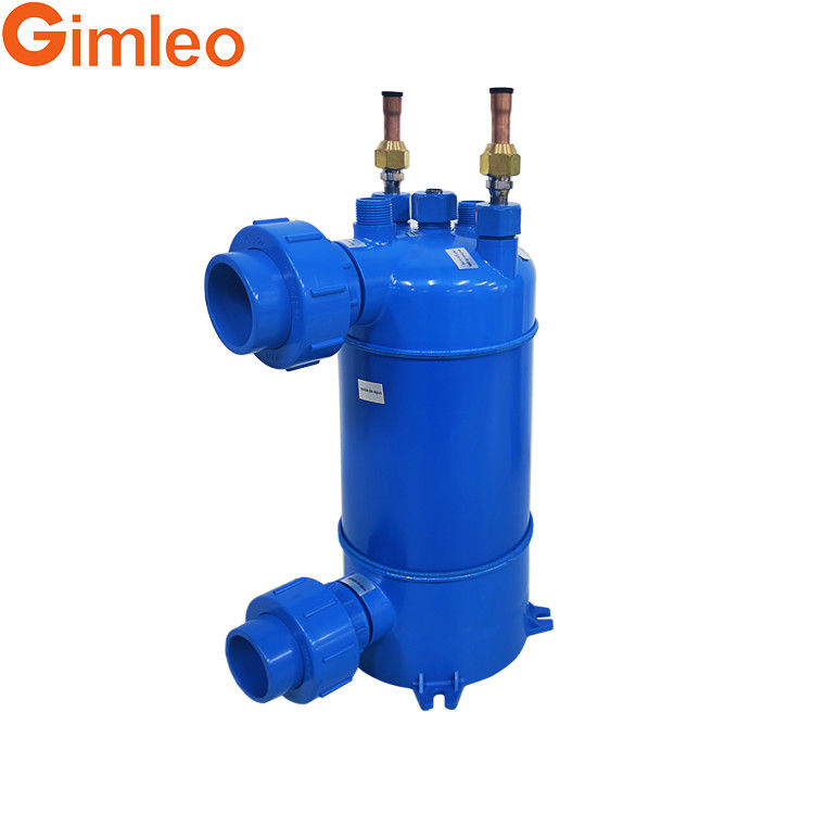 7kw 24 Pojemność cieplna Rurka tytanowa PVC Wymiennik ciepła na akwarium Chiller MHTA-2 dla przemysłowego systemu chłodzenia