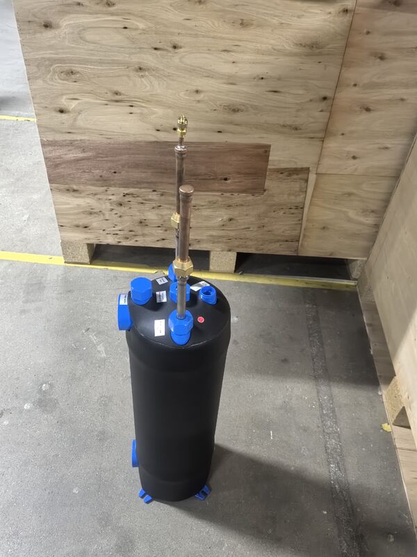 Gimleo Titanium TA1 Materiał bulwy wewnętrznej Wymiennik ciepła tytanowy MHTA-1.5 ((NZ) Automatyczny kondensator lub parownik zbudowany do osiągów termicznych