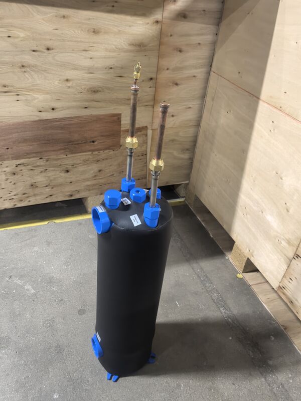 Prędkość przepływu ciekłej 1,5 m3h Automatyczny wymiennik ciepła z tytanu MHTA-1 ((NZ) Zbudowany w celu wytrzymania ekstremalnych warunków i ciągłej pracy