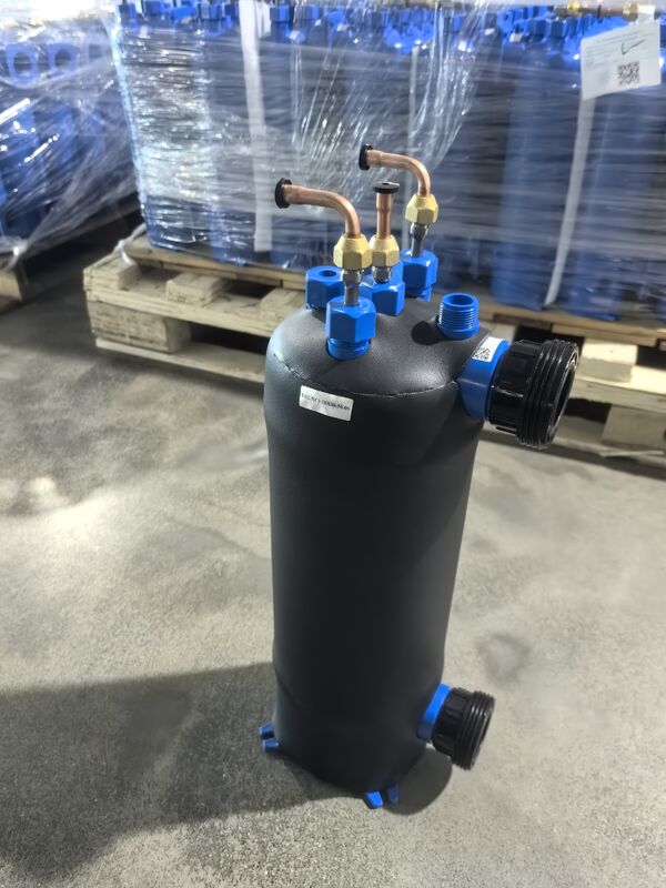 Gimleo Izolacyjny wymiennik ciepła tytanowy ETA-0.5 stosowany jako parownik do przemysłowych systemów zarządzania cieplą