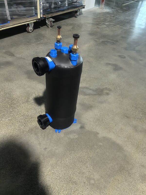 2 cali podłączenie do wody Titanu Chłodzenie Wymiennik ciepła ETA-5 zapewnienie temperatury wyjścia 7C dla chłodzenia przemysłowego