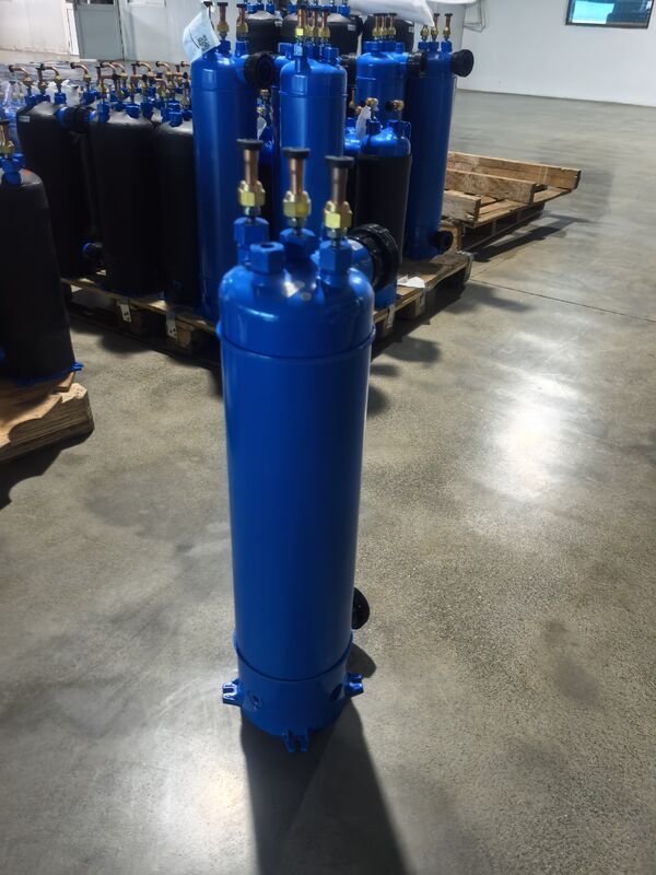 Tytanowy wymiennik ciepła basenowy TA1 MHTA-3 do montażu poziomego lub pionowego, zakres temperatur pracy od 0 do 45 stopni Celsjusza i długotrwały