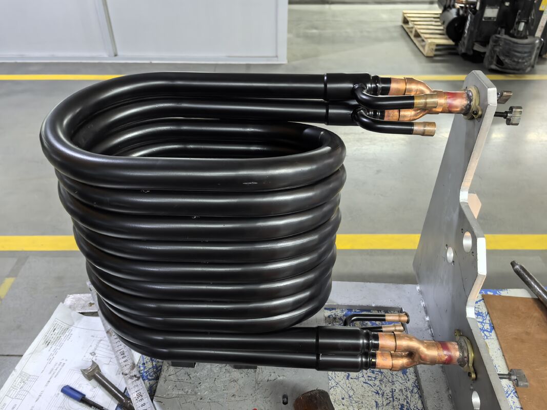 Kondensator z pompą ciepła o długości 1 do 10 metrów, wyposażony w solidną grubość płyty o grubości 4 mm, nadającą się do przemysłowej wymiany ciepła