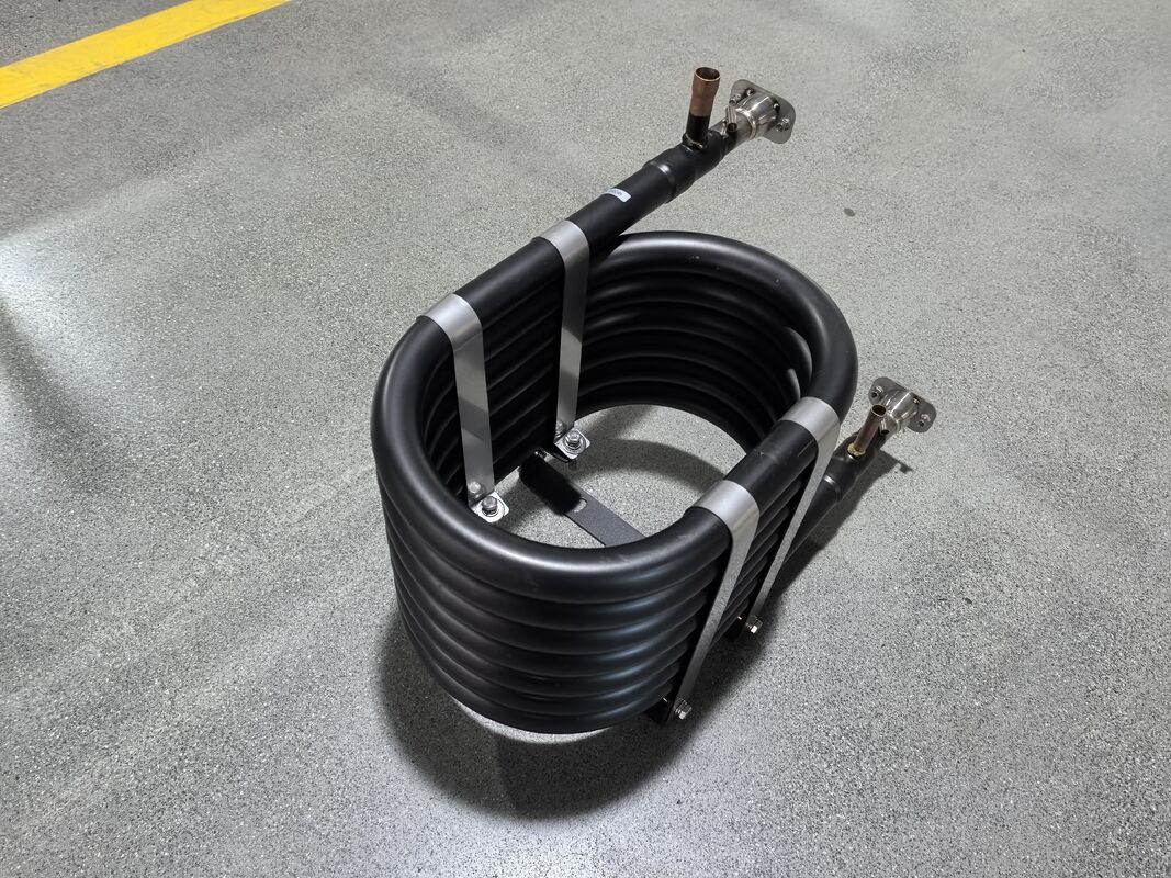 Dostosowywalny wymiennik ciepła koaksjalny Stal nierdzewna grubość płyty 4 mm zapewniająca trwałe i cieplne rozwiązania wymiany ciepła