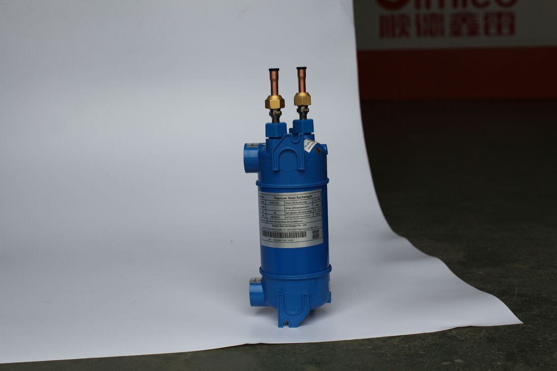Ogrzewanie i chłodzenie Wymiennik ciepła tytanowy zaprojektowany do temperatury od 0 do 40 stopni Celsjusza z niską potrzebą konserwacji