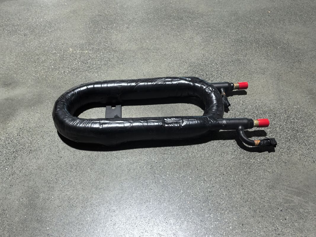 Wymiennik ciepła koaksjalnego o zakresie temperatury roboczej od -50°C do 300°C i powierzchni przenoszenia ciepła od 1 do 10 metrów kwadratowych w kompaktowej szerokości 140 mm