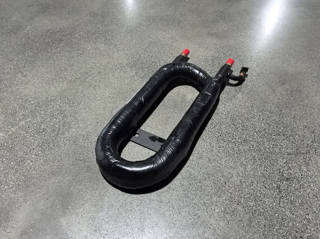 GY0200C Współosiowy wymiennik ciepła o wadze od 1 do 100 kg, temperaturze roboczej 30°C-99°C i długości rury 2-10 m dla wydajnego transferu ciepła