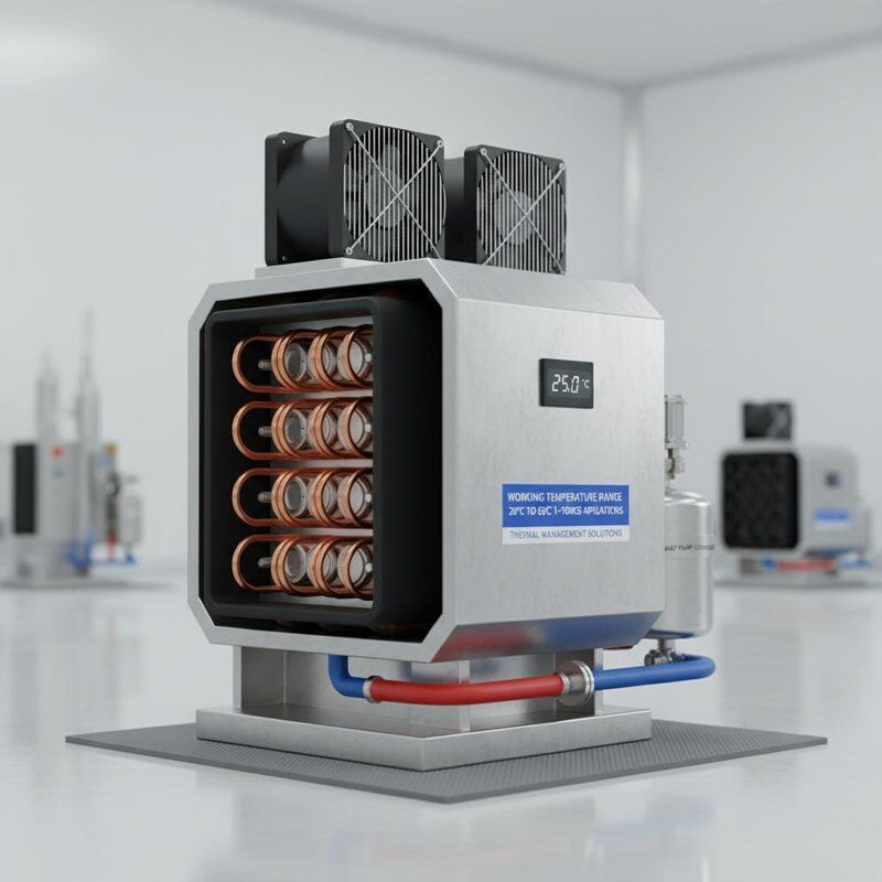 Wymiennik ciepła koaksjalnego o temperaturze roboczej od 20°C do 65°C, wysokości 520mm i przepływie wody 3m3/h dla efektywnego zarządzania cieplnym