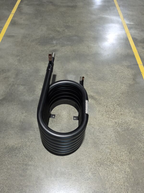 Stal nierdzewna współosiowy wymiennik ciepła z maksymalnym ciśnieniem czynnika chłodniczego 4,2 MPa i niestandardowym rozmiarem 3-20 M do zastosowań w skraplaczach pomp ciepła