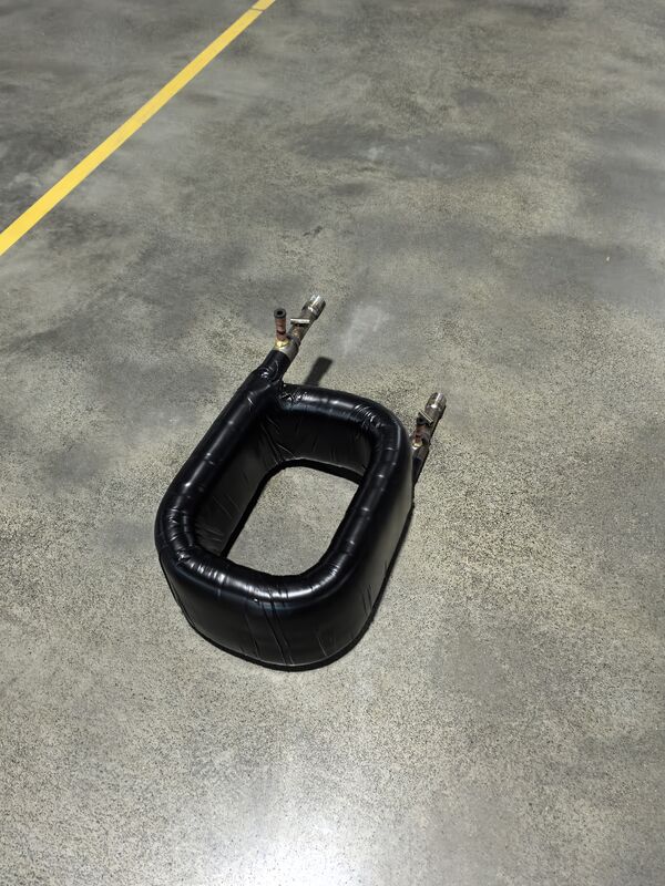 1.0Mpa Wymiennik ciepła współosiowy z ciśnieniem po stronie wody i konfigurowalnym wylotem czynnika chłodniczego dla systemów komercyjnych