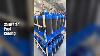 Wymiennik ciepła ze słoną wodą do basenów